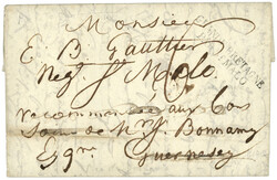 ILES ANGLO-NORMANDES - BRESIL via GUERNESEY : 1827 GRANDE BRETAGNE / ...