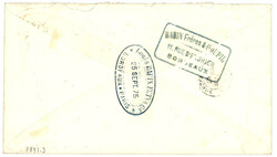 COLOMBIA : 1875 SAVANILLA + LIGNE A PAQ. FR No2 + Taxe 12 sur ...