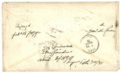 1879 COLOMBIE 20c obl. BOGOTA + cachet SAVANILLA (SALLES 1378) + Taxe ...