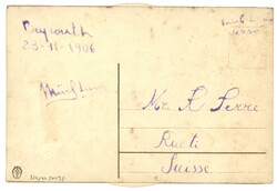 BEYROUTH : 1903 Type BLANC 2c + 3c obl. BEYROUTH SYRIE sur carte ...