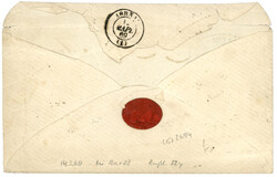 GREECE : 1869 RUSSIA 20k canc. ODESSA + GREECE 5l+ 40l (crease) ...