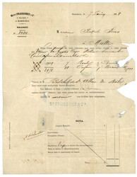 BOITE MOBILE de MALTE : 1868 Paire 40c (no31) obl. Killer A25 + MALTA ...