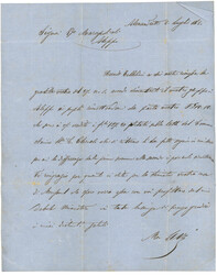 ALEP : 1865 10c (no21)x5 obl. GC 5079 + Griffe bleue POSTE FRANCAISE ...