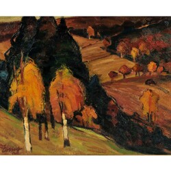 100.70: Paintings, Watercolours Contemporaneus Art