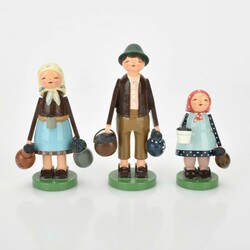 Aufstellfiguren Beerensammler Wendt & Kühn, Grünhainichen, Holz, ...