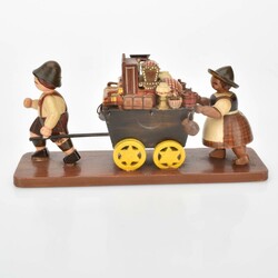 Aufstellfigur UMZUGSWAGEN MIT TIROLERN Wendt & Kühn, Grünhainichen, ...