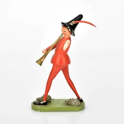 Aufstellfigur Rattenfänger Wendt & Kühn, Grünhainichen, Holz, ...