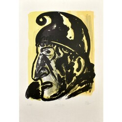 Giebe, Hubertus (1953 Dohna - tätig in Dresden) 4 untersch. Grafiken ...