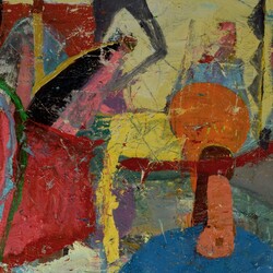 Hesse, Tobias (1974 Stassfurt - 2014 Chemnitz) Acryl auf Lwd., OHNE ...