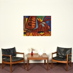 100.60: Pinturas, Acuarelas - Modernas