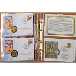 Vier Alben Ganzsachen und Numisbriefe  Sammlung von Ganzsachen, dabei ...