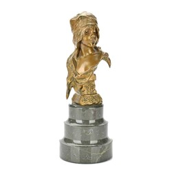 Emmanuel Villanis (1858 Lille -1914 Paris) Bronze, patiniert, auf ...