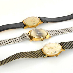 Drei Herrenarmbanduhren 1 x Fa. GLASHÜTTE, Modell SPEZIMATIC, ...