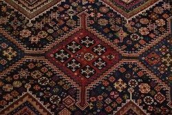 Teppich  Wolle, handgeknüpft, farblich fein abgestimmtes Muster mit ...