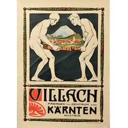 Künstlerplakat VILLACH Sencig, Pietro Antonio (1875 - 1952), ...