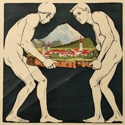 Künstlerplakat VILLACH Sencig, Pietro Antonio (1875 - 1952), ...
