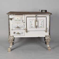 Jugendstil-Küchenherd  gemarkt Brodersen &amp; Peters, Lehe, sog. ...