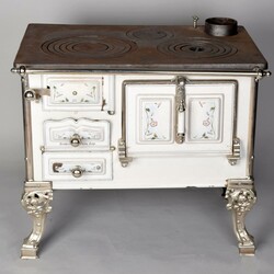 Jugendstil-Küchenherd  gemarkt Brodersen &amp; Peters, Lehe, sog. ...