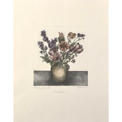 Bullmann, Uwe (1945 Zwickau - 2016 Chemnitz)   2 Grafiken auf Bütten ...