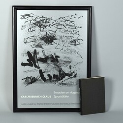 Claus, Carlfriedrich (1930 Annaberg - 1998 Chemnitz) Plakat ...