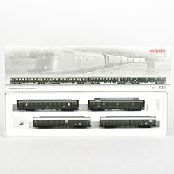 Märklin Personenwagen-Set H0, 41327, 4-teiliges Eilzugwagen-Set zum ...