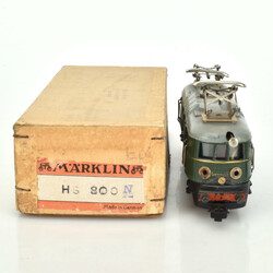 Märklin E-Lokomotive H0, HS 800, Gussgehäuse, offene Bürstenkammer ...