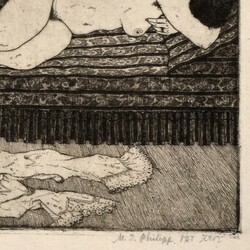 Philipp, Martin Erich (1887 Zwickau - 1978 Dresden) Radierung, ...