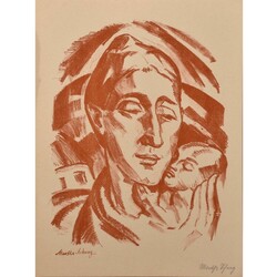 Konvolut zur Künstlergruppe Chemnitz diverse Arbeiten auf Papier der ...