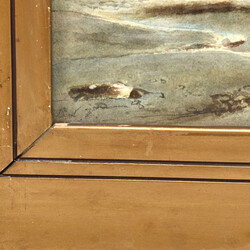 Monogrammiert Tusche und Aquarell über Blei auf Papier, WINTERLICHE ...