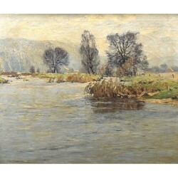 Altenkirch, Otto (1875 Ziesar - 1945 Siebenlehn) Öl auf Lwd., ...