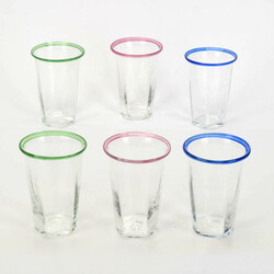 Satz dänische Trinkgläser Fanefjord Glas, Askeby/Dänemark, ...