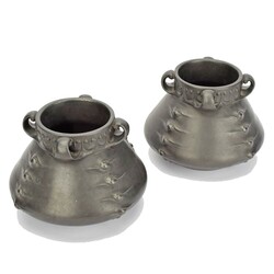 Paar Jugendstil-Cachepots Simon Peter Gerz, Höhr-Grenzhausen, ...