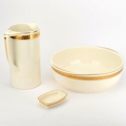 Jugendstil-Waschgarnitur Villeroy & Boch, Dresden (braune ...