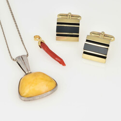 Konvolut Silber und Versilbertes  Silber versch. Legierungen, 1 x ...