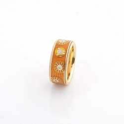 Jahresring WELLENDORFF 2005 Gelbgold 750, gleichbleibend breiter ...