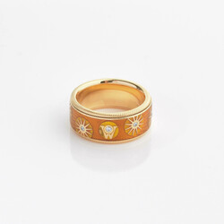 Jahresring WELLENDORFF 2005 Gelbgold 750, gleichbleibend breiter ...