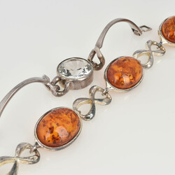 Zwei Armbänder Silber 925 und 835, 1 x Gliederarmband mit insg. 3 ...