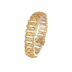 Armband in Gelbgold Gelbgold 333, Armband aus ineinander ...