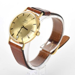 Goldene Herrenuhr Gehäuse und Rückdeckel in Gelbgold 585, brutto ca ...