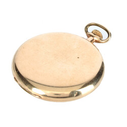 Goldene Damentaschenuhr Gehäuse aus Gelbgold 585, brutto ca. 19 g, ...