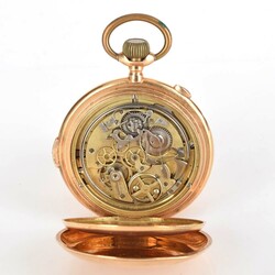  b Taschenuhr mit Viertelstunden-Repetition ...