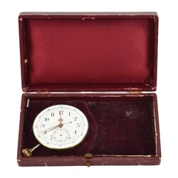 Hochwertiges Uhrwerk mit Repetition unbekannter Hersteller, weißes ...