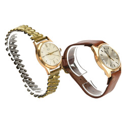 Zwei Herrenarmbanduhren GLASHÜTTE 1 x Modell Spezimatic, 1 x GUB, ...