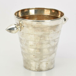 Sektkühler versilbert Fink  versilbert, gemarkt Fink, konische, ...