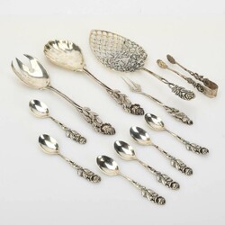 Konvolut Hildesheimer Rose Silber 835 und 800, versch. Hersteller, ...