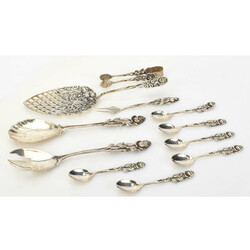 Konvolut Hildesheimer Rose Silber 835 und 800, versch. Hersteller, ...