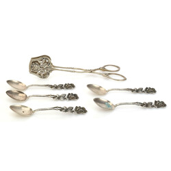 Konvolut Hildesheimer Rose Silber 835 und 800, undeutlich gemarkt, ...