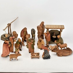 Brienzer Krippenfiguren H. Huggler-Wyss Bildhauerei, Brienz/Schweiz, ...