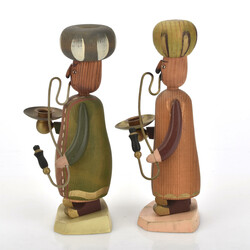 Zwei Brockhage-Räuchermänner Entwurf Hans Brockhage (1925 - 2009), ...