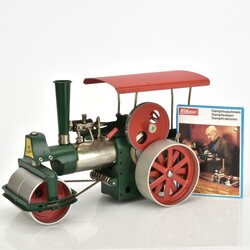 Dampfwalze OLD SMOKY Wilesco, Metall, farbig gestaltet, Lokomobil mit ...
